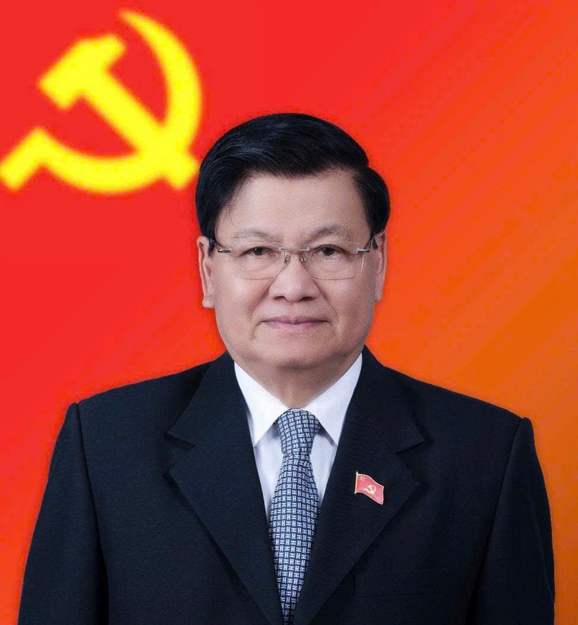 老挝人民革命党中央总书记、国家主席通伦·西苏里。图自越通社