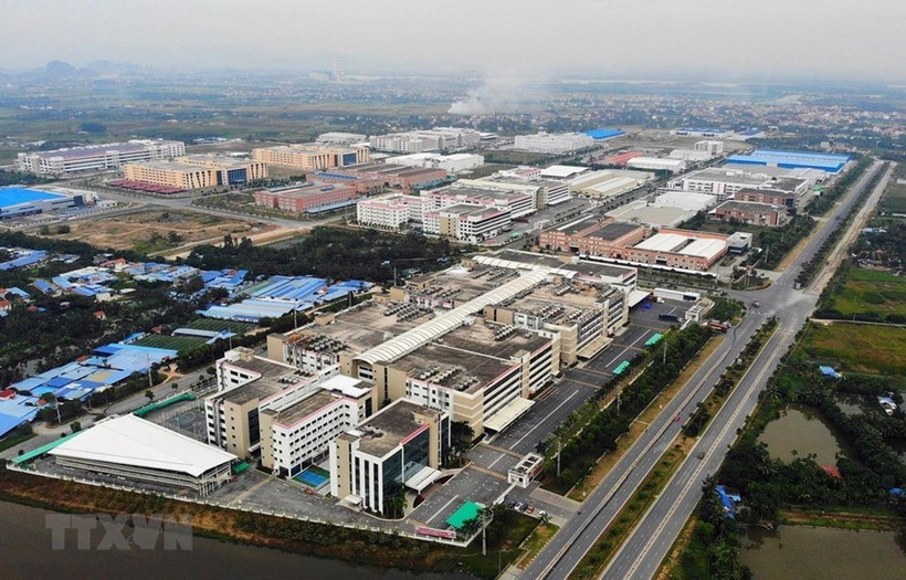 海防市的一角。图自越通社