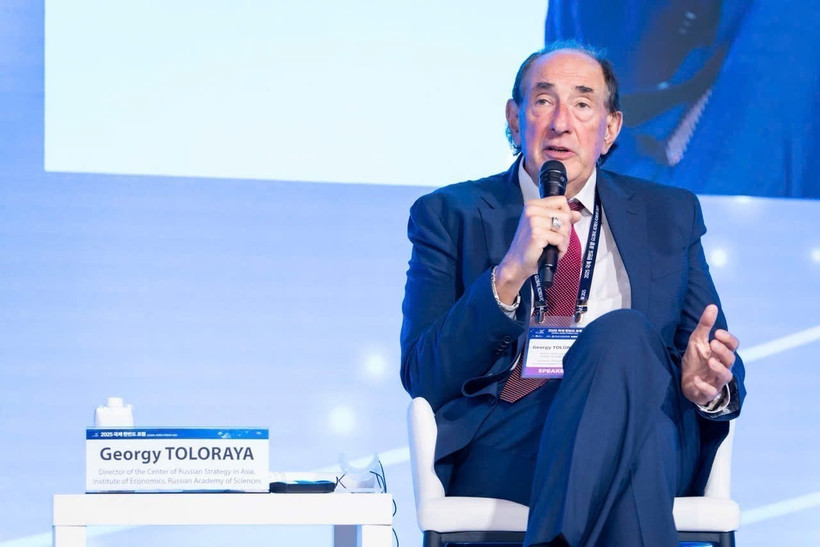 俄罗斯科学院经济研究所亚洲俄罗斯战略中心主任格奥尔基·托洛拉亚。图自越通社