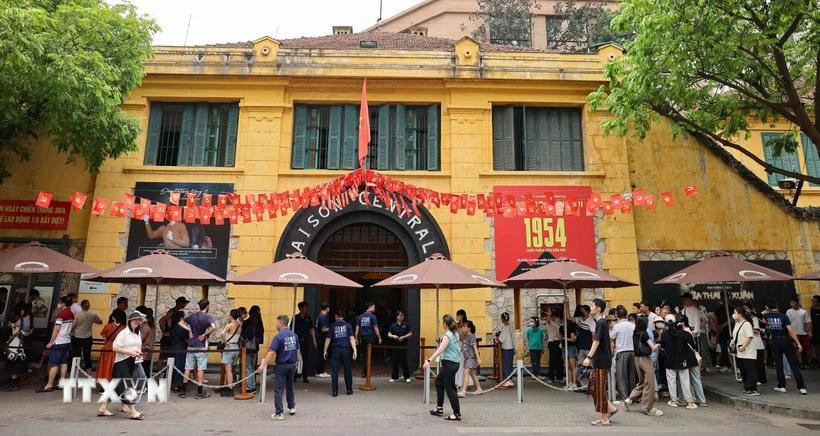 火炉监狱遗迹是河内市数百处革命抗战遗迹中最具代表性的遗址之一。图自越通社