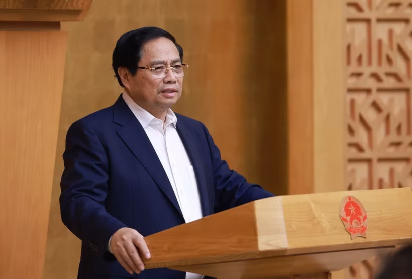 越南政府总理范明政。图自越通社