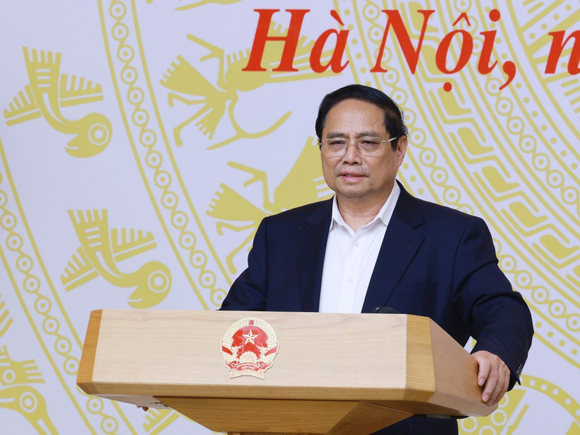 政府总理范明政。图自越通社