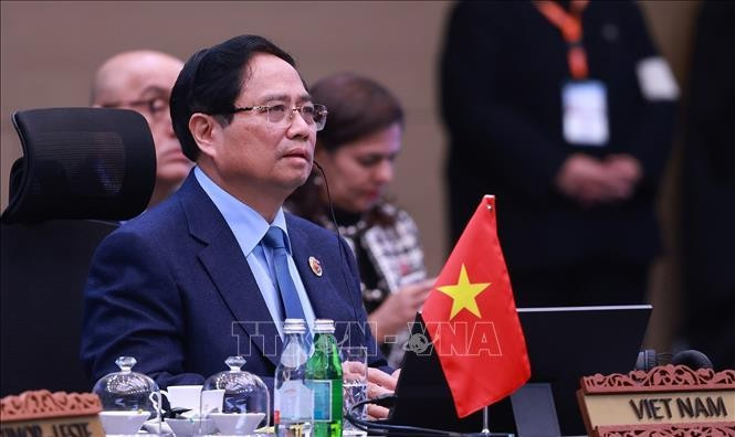 越南政府总理范明政。图自越通社