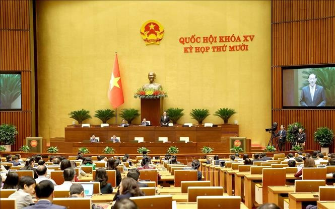 会议现场。图自越通社