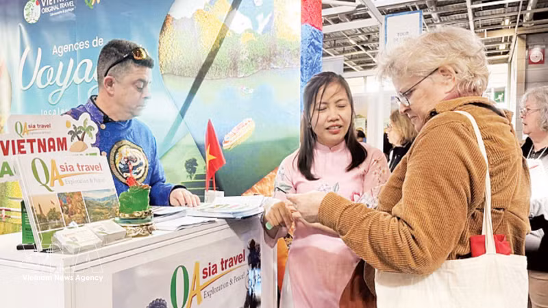 2026年3月初，越南在柏林国际旅游交易会上留下深刻印象。图自越通社