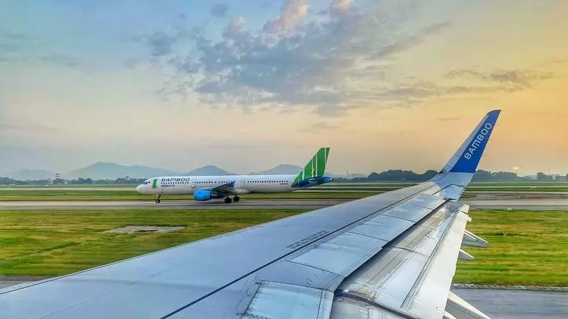 越竹航空不断扩容机队。图自越通社