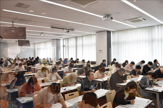第七次越南语能力测试参赛人数创历史新高。图自越通社