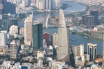 Bitexco金融塔是胡志明市的象征之一。图自越通社