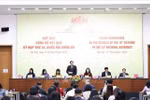 国会秘书长、国会办公厅主任黎光孟在新闻中心主持召开记者会。图自越通社