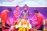 《越俄友谊长歌》的文化艺术交流演出活动。图自越通社