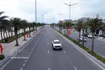 下龙锦普沿海公路。图自越通社