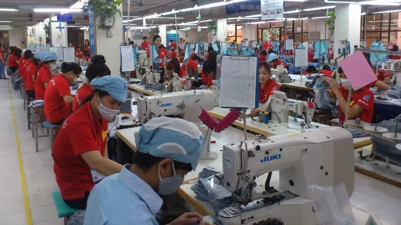 提升越南纺织服装业附加值。图自越通社