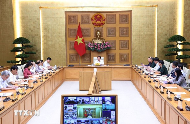 国家打击非法、不报告和不受管制(IUU)捕捞指导委员会第19次会议。图自越通社