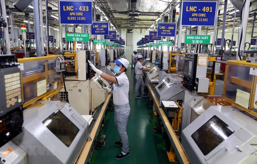 日本企业对胡志明市新顺加工出口区进行投资。图自越通社