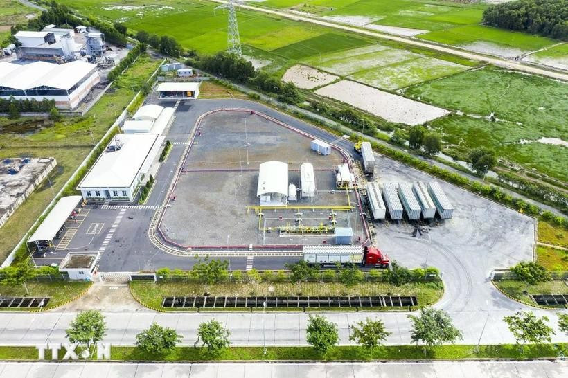 胡志明市加大招商引资力度，做大做强工业园区。图自越通社