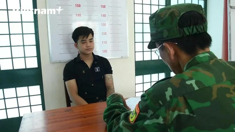 成功逮捕涉嫌人口贩卖案件人员。图自越通社