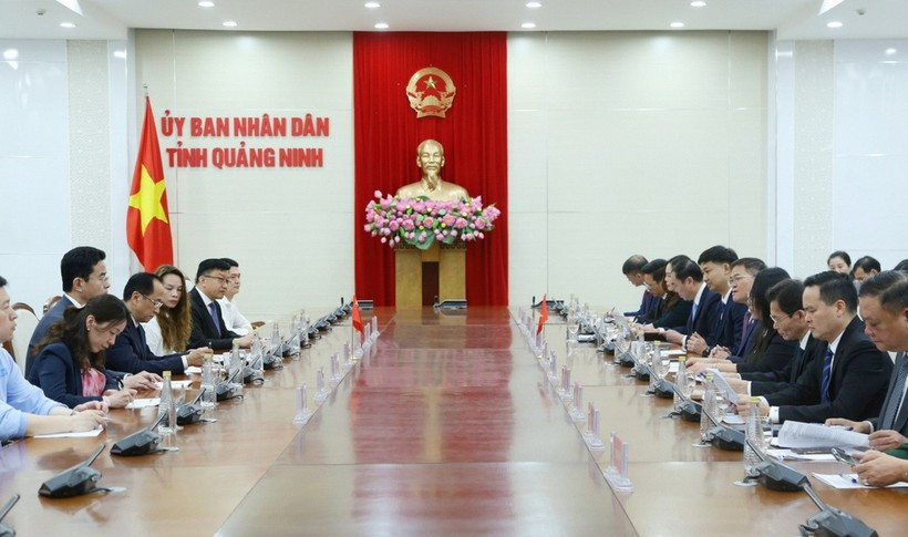 会谈场景。图自《广宁报》