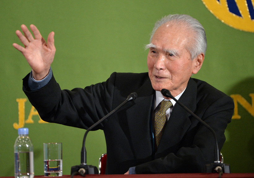 日本前首相村山富市。图自tuoitre.vn
