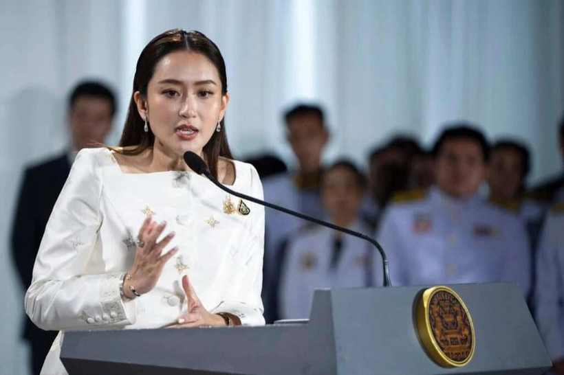 泰国总理佩通坦·钦那瓦。图自新华社