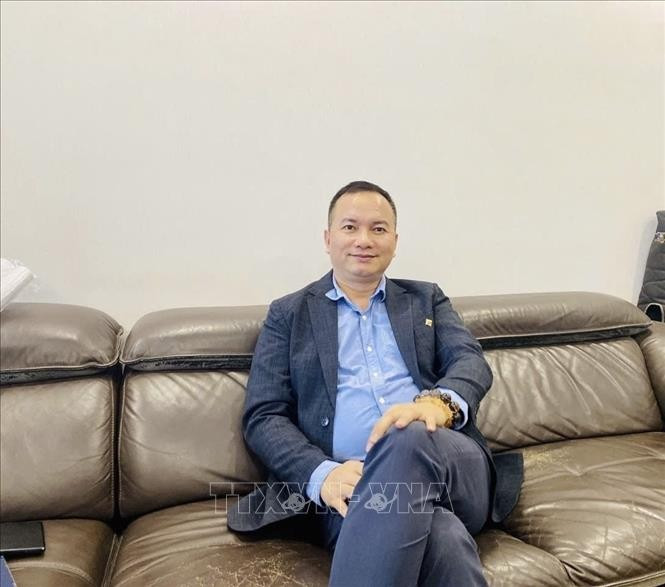 科技与建筑咨询股份公司董事长范量。图自越通社