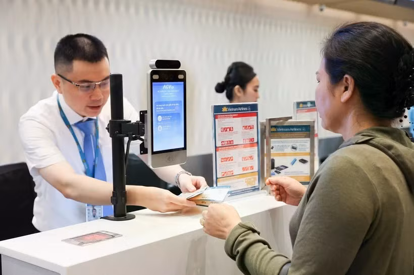 从5月17日起越航把全部国内航班转至T3航站楼。图自越通社