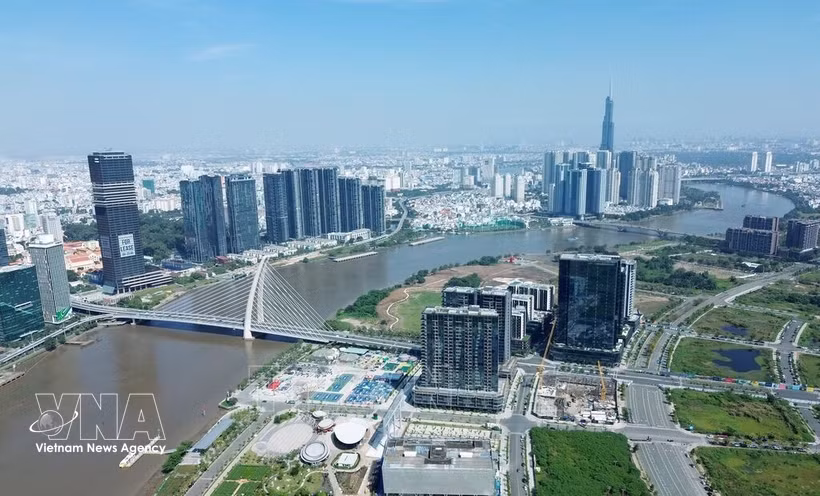 胡志明市是全国经济、文化和旅游中心。图自越通社