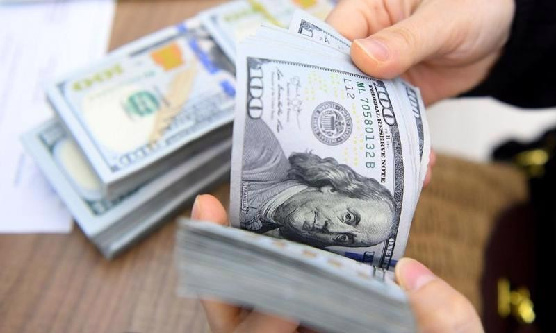4月14日上午越南国家银行外币价格均上涨。图自互联网
