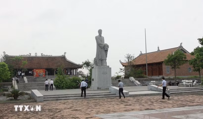 设在兴安省黎贵惇乡的文化名人黎贵惇纪念区。图自越通社