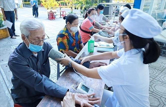 胡志明市市民每年可享受一次健康体检。图自越通社