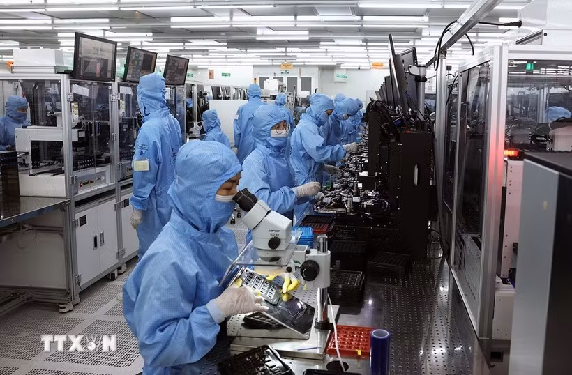 韩国MCNEX VINA有限责任公司生产链。图自越通社