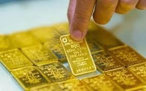 10月29日上午越南国内每两金条卖出价挂牌在1.469亿越盾。图自互联网