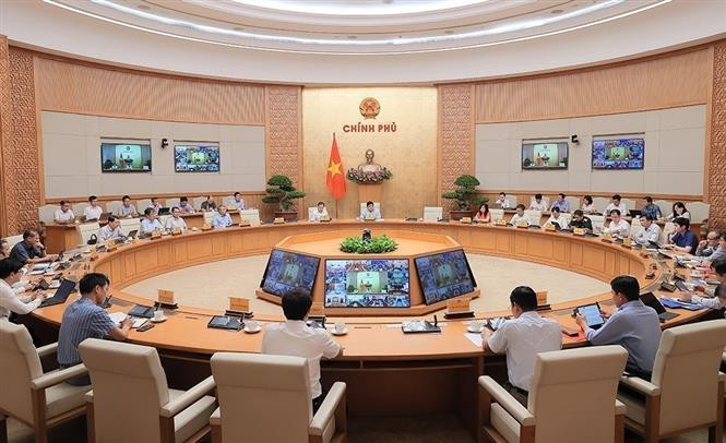 会议现场。图自越通社