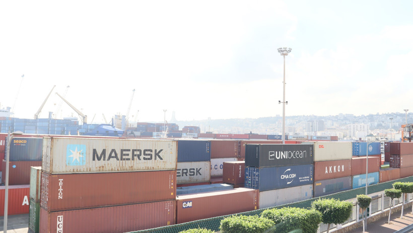 阿尔及利亚港口。图自越通社