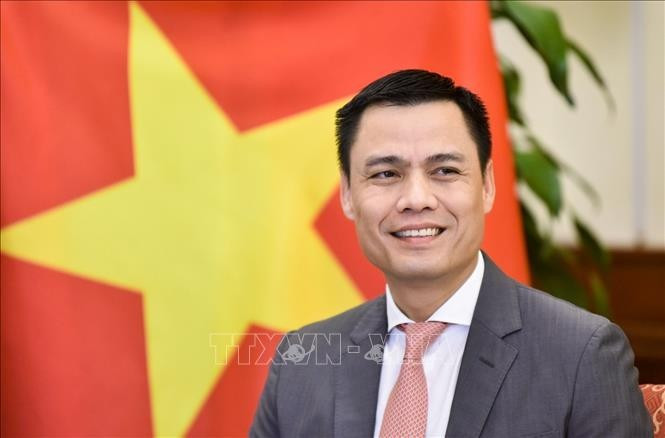 外交部副部长邓黄江。图自越通社