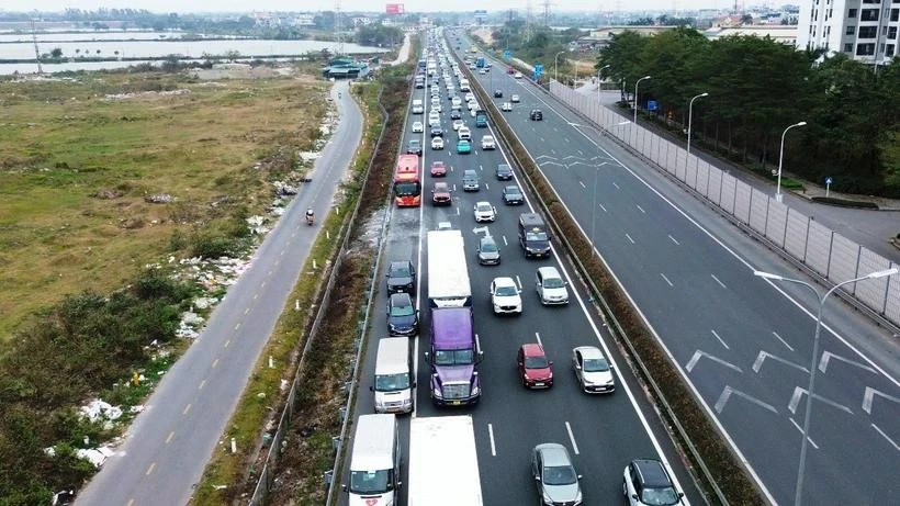 春节假期9天全国交通事故发生率大幅下降。图自越通社