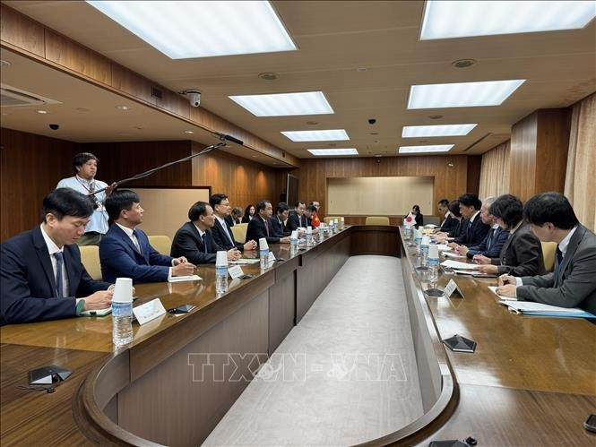 9月4日下午，“越南–日本农业公私对话论坛”在日本东京举行。图自越通社