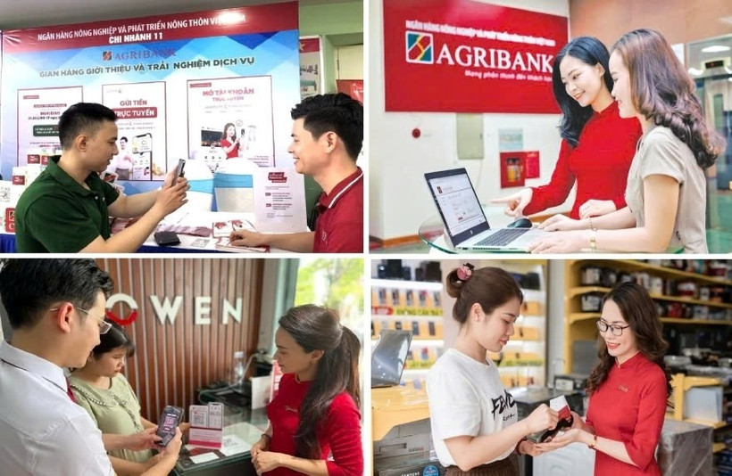 越南农业与农村发展银行（Agribank）自2025年4月起实施规模达50万亿越南盾（约合人民币143亿元）的优惠贷款计划。图自bnews.vn