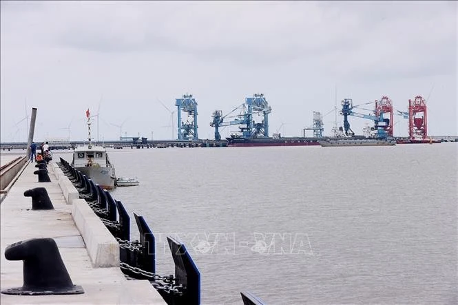 定安经济区港口。图自越通社