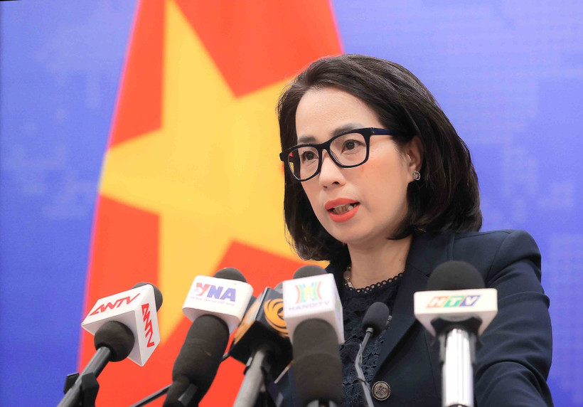 越南外交部发言人范秋姮。图自越通社