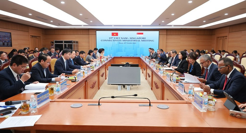 会议现场。图自越通社