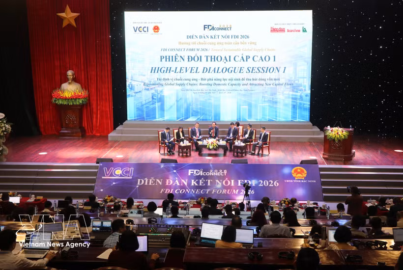 2026年FDI对接论坛现场。图自越通社