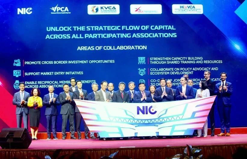 2025年越南创新投资论坛（VIPC Summit 2025）4月24日在河内举行。图自Vietnam+