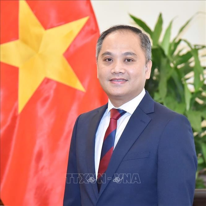 越南驻新西兰大使潘明江。图自越通社