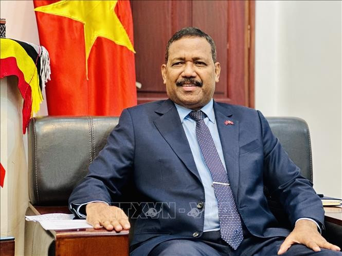 东帝汶驻越南大使若昂·佩雷拉。图自越通社