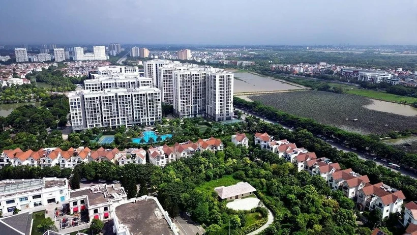 房地产市场保持复苏势头。图自越通社