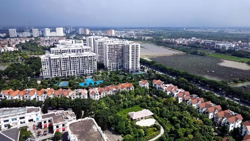 房地产市场保持复苏势头。图自越通社