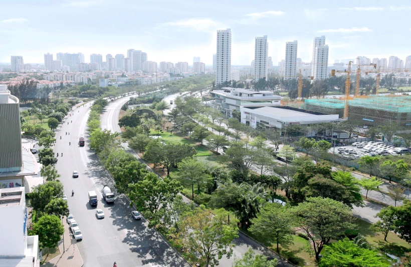 守德市。图自越通社