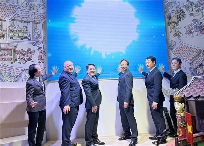 2025年越南国家品牌周开幕式。图自越通社