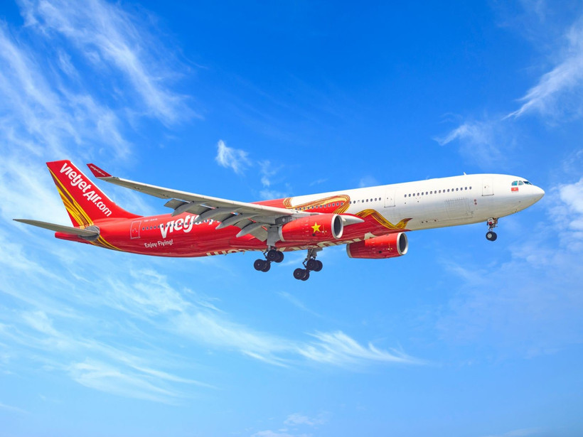 越捷航空于7月7日推出77%优惠活动。图自越捷航空