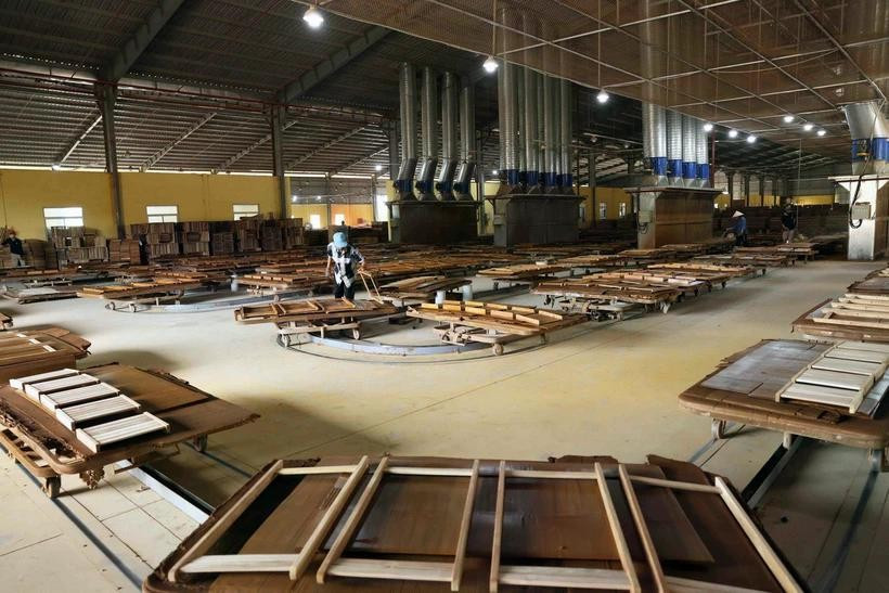 木材和家具产业潜力成为越印合作的亮点。图自越通社